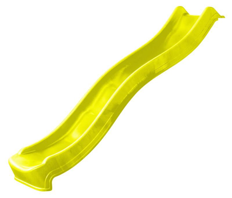 Swing King - Glijbaan - Geel - Kunststof - 220 cm