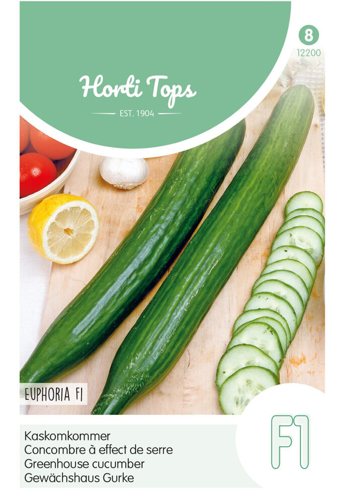 Hortitops Komkommer Cucumis sativus Confida F1 Meeldauwresistent - Groentezaden