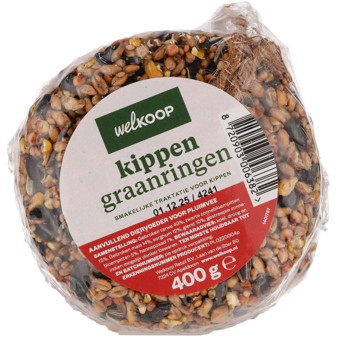 Welkoop Kippengraanringen - Kippensnack