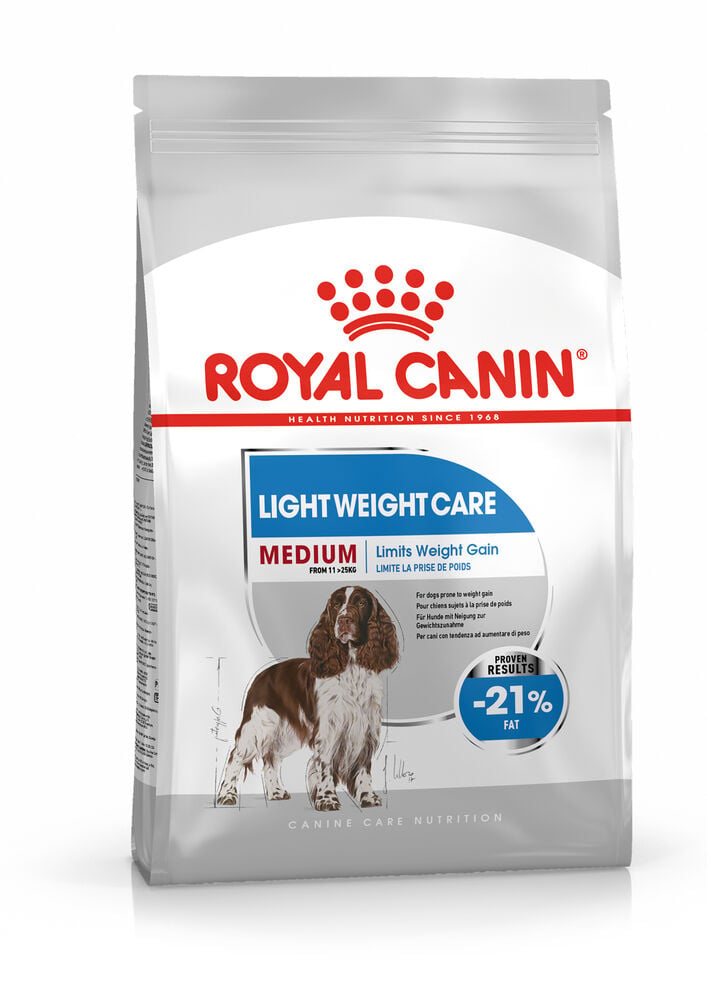 Royal Canin Light Weight Care Medium Adult - Hondenvoer - 12 Kilogram - gevogelte Royal Canin Light Weight Care Medium Adult - Hondenvoer - 12 Kilogram - gevogelte