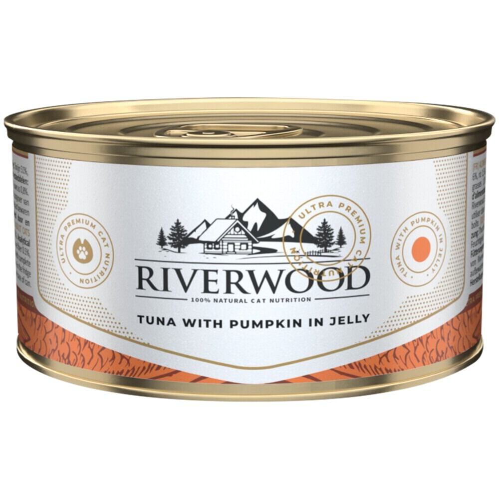 Riverwood - Kattenvoer - 85 Gram - Pompoen Riverwood - Kattenvoer - 85 Gram - Pompoen