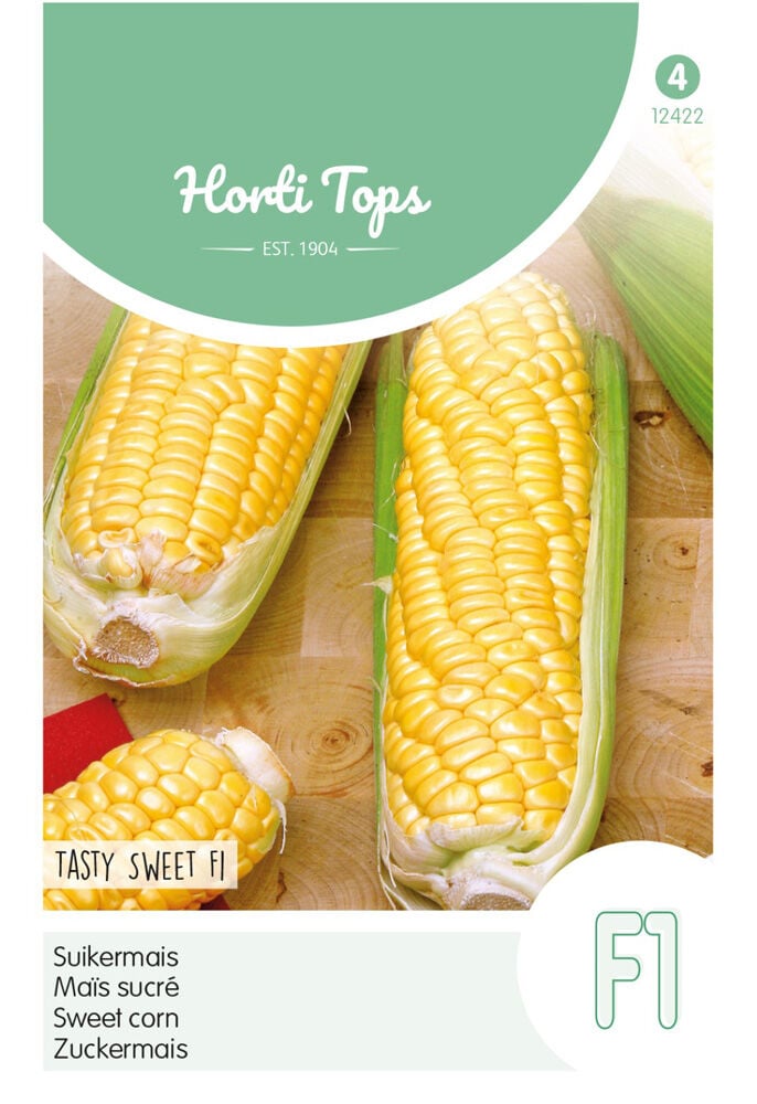 Hortitops Suikermais Zea mays Tasty Sweet F1 - Groentezaden