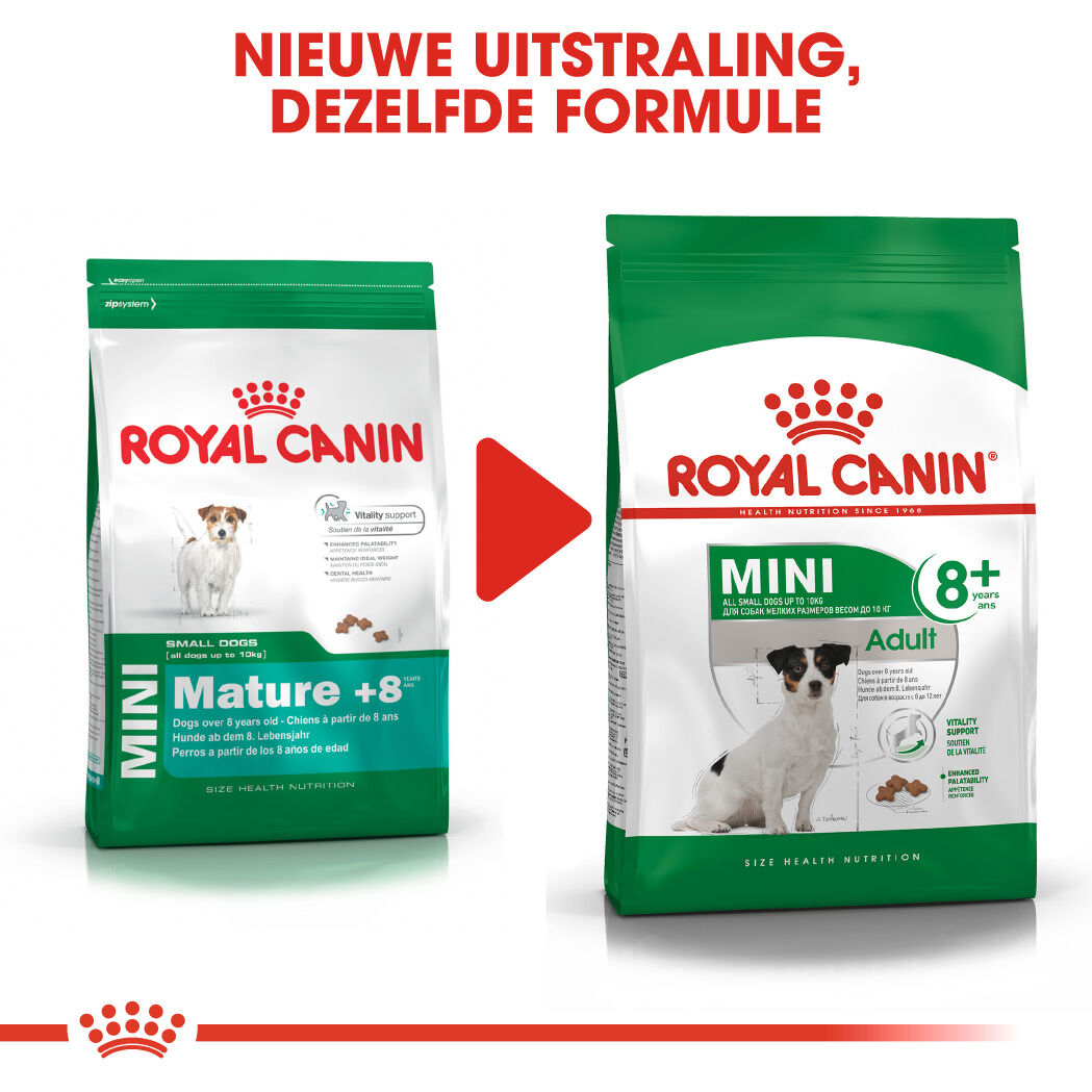 Royal Canin Mini Adult 8+ - Hondenvoer - 12 Kilogram - gevogelte