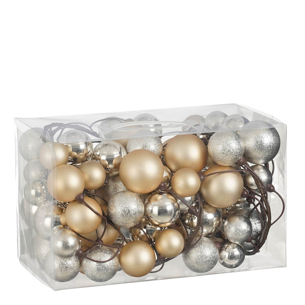 Mica Decorations Kerstballen - Guirlande Mica Decorations Kerstballen - Guirlande