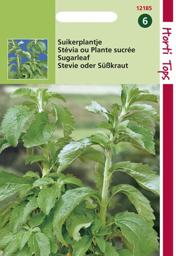 Hortitops Stevia stevia rebaudiana Suikerplantje - Kruidenzaden Hortitops Stevia stevia rebaudiana Suikerplantje - Kruidenzaden