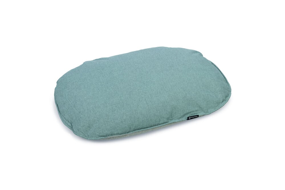 Beeztees Ferro Ovaal - Hondenkussen - grijs/blauw - 12.5x110x70 cm - XL