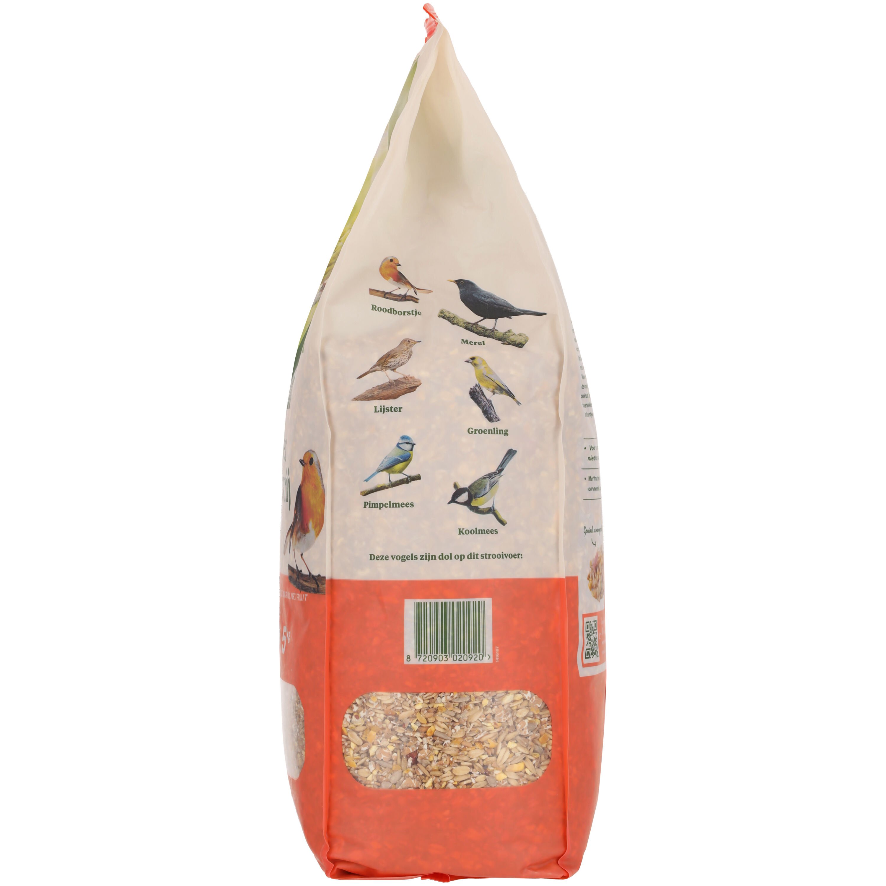 Welkoop - Strooivoer met Fruit - Onkruidvrij - Tuinvogelvoer - 5 Kilogram - Onkruidvrij
