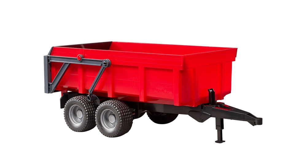 Bruder Tipping trailer 1:16 - Trailers & Aanhangers - Rood Bruder Tipping trailer 1:16 - Trailers & Aanhangers - Rood