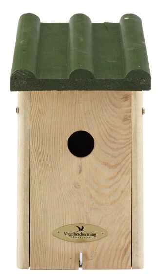 Vogelbescherming Nestkast Toronto - Koolmees - Groen - 32 mm