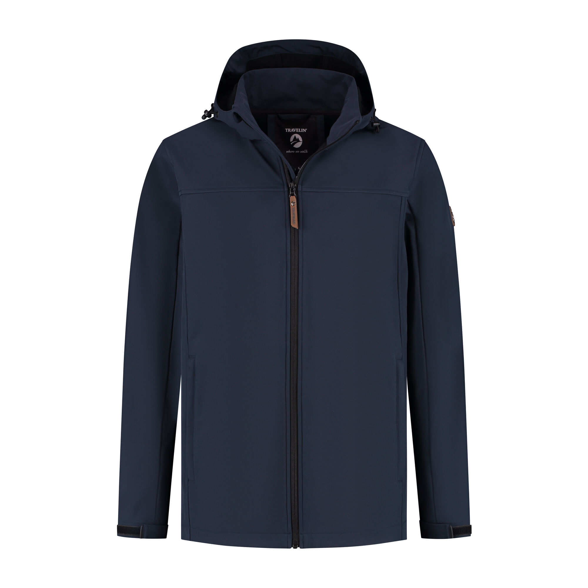 Travelin Mikkel - Softshell jas - Navy - M Travelin Mikkel - Softshell jas - Navy - M