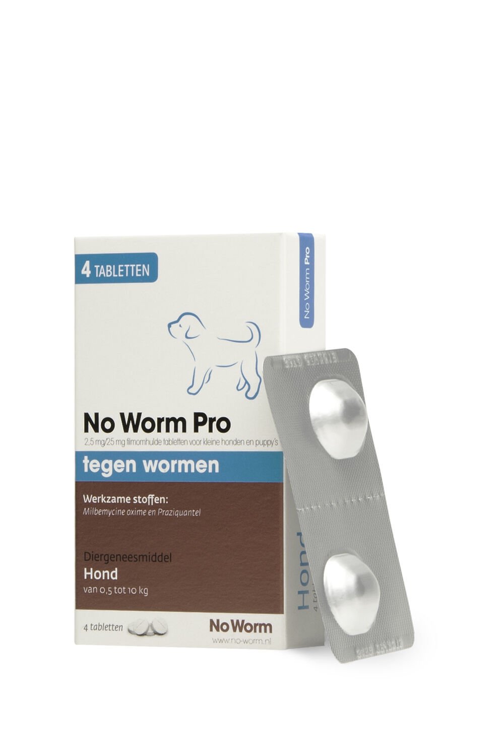 No worm Pro Kauwkablet - Ontworming Kleine honden en puppy's - 4 Stuks - M No worm Pro Kauwkablet - Ontworming Kleine honden en puppy's - 4 Stuks - M