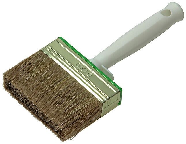 SAM - Blokborstel 3x10cm - 12.5x10x3 cm - Bruin - 21.5 cm