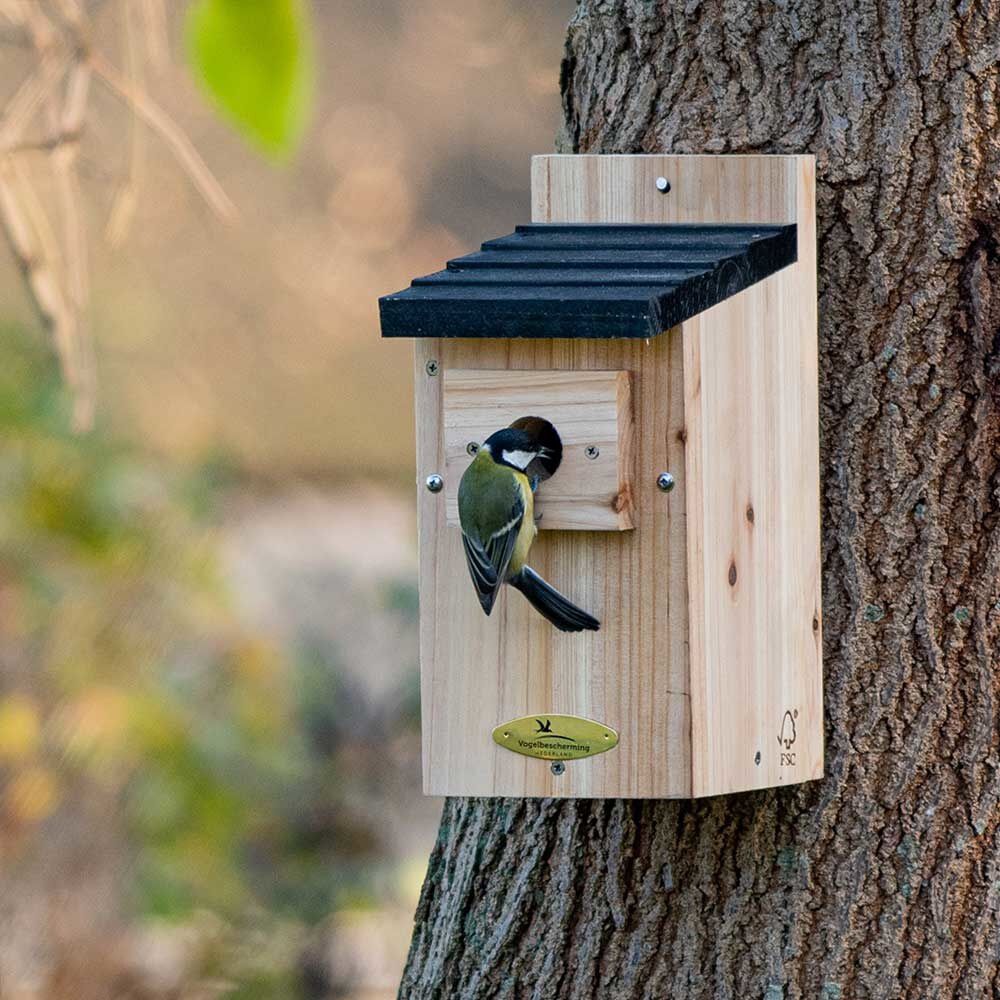 Vogelbescherming Kolding Nestkast - Koolmees - 32 mm