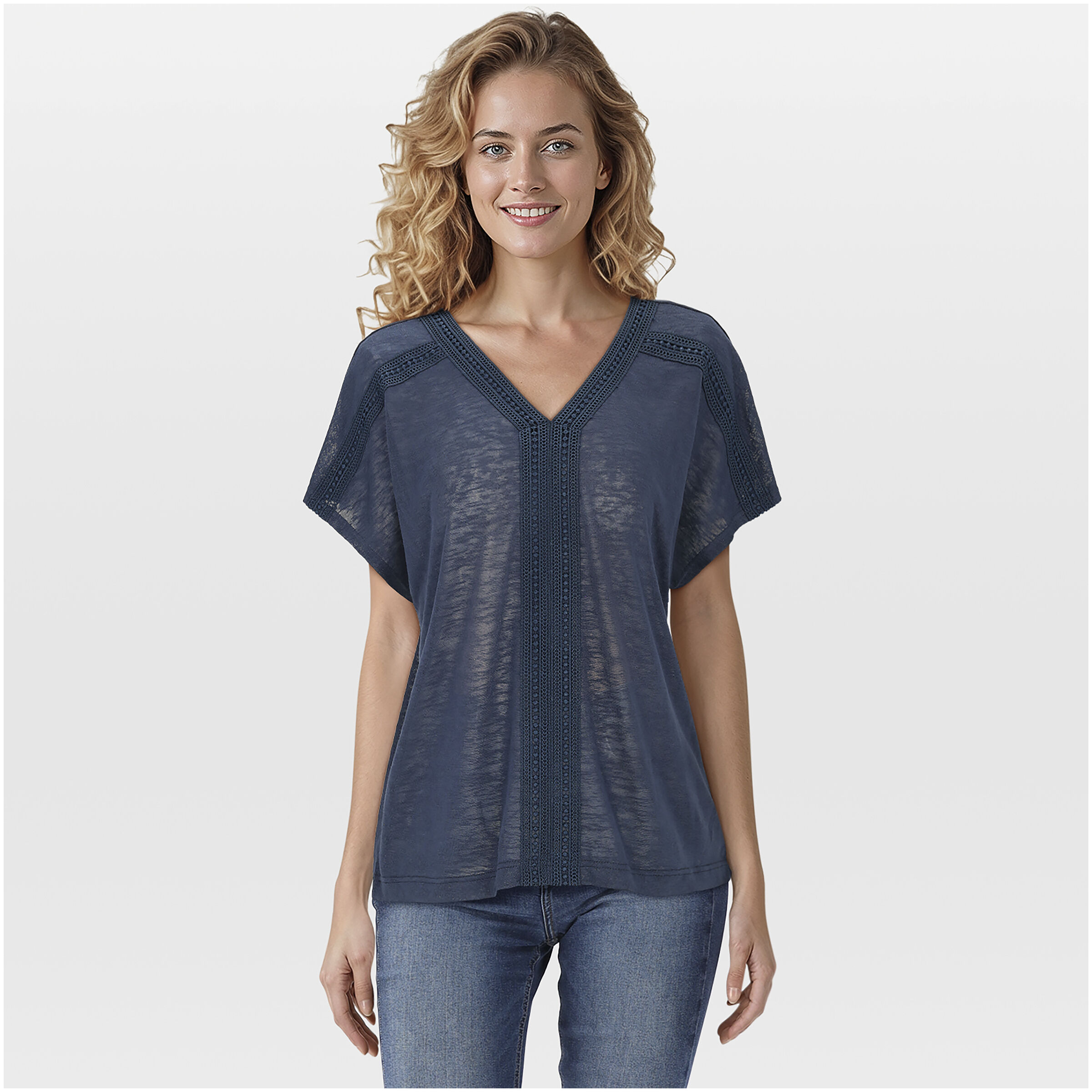 VELESTE Jova - T-Shirt - blauw - 36 VELESTE Jova - T-Shirt - blauw - 36