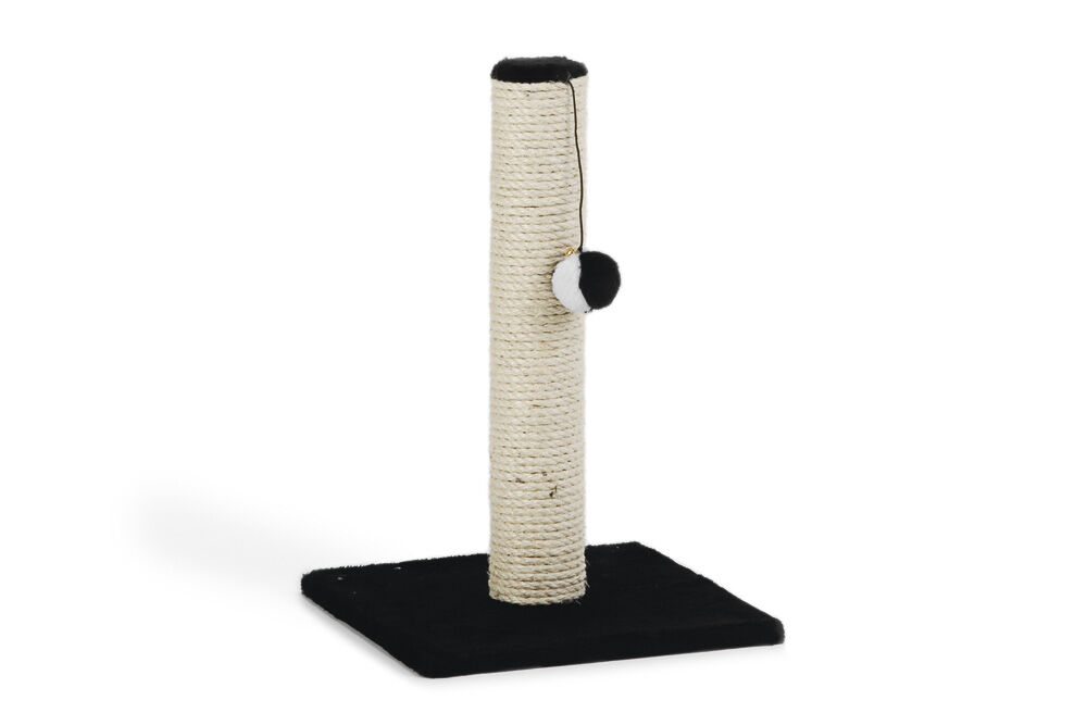 Beeztees Gina Mini - Krabpaal - Zwart - 45x30x30 cm Beeztees Gina Mini - Krabpaal - Zwart - 45x30x30 cm