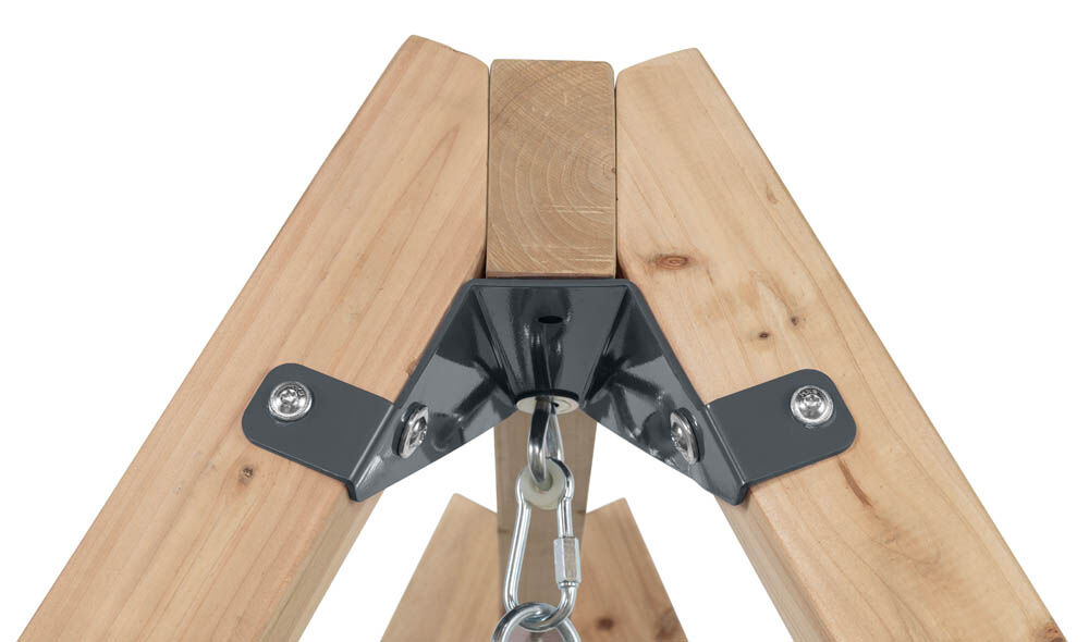 Swing King Ollie - Schommel - 25 Kilogram - Bruin - Hout