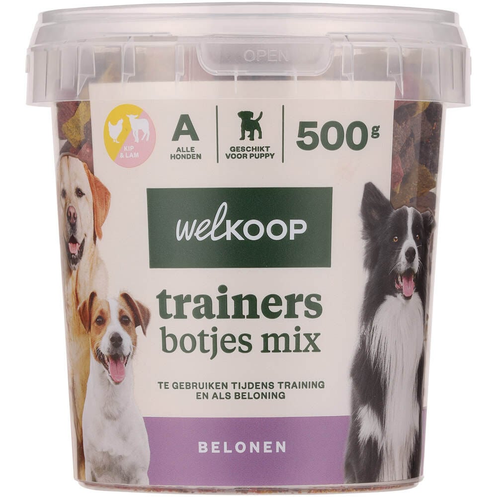 Welkoop - Trainers Botjes Mix - 60 Gram - lam, kip Welkoop - Trainers Botjes Mix - 60 Gram - lam, kip