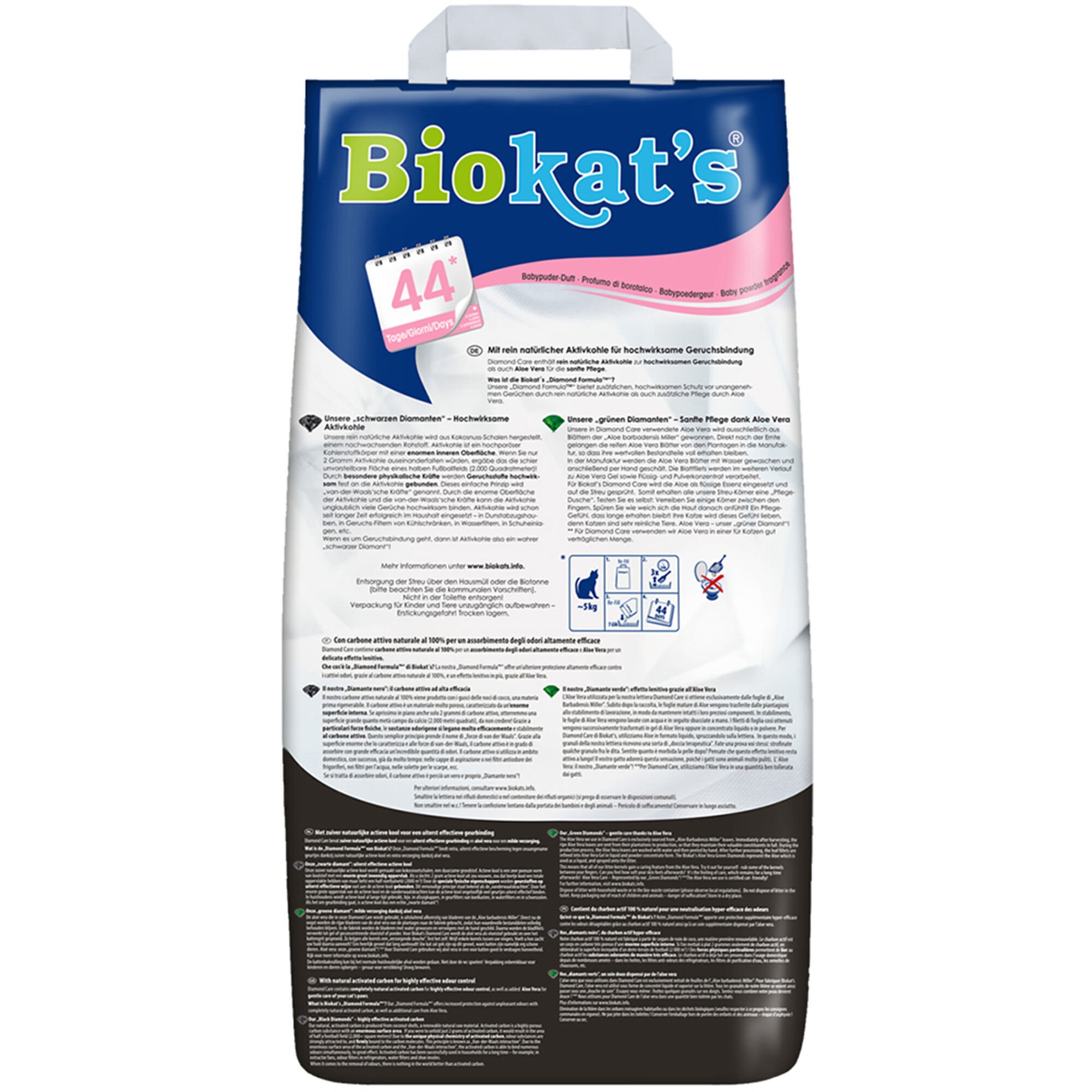 Biokat's Diamond Care Fresh - Kattenbakvulling - Fijn - 8 Liter