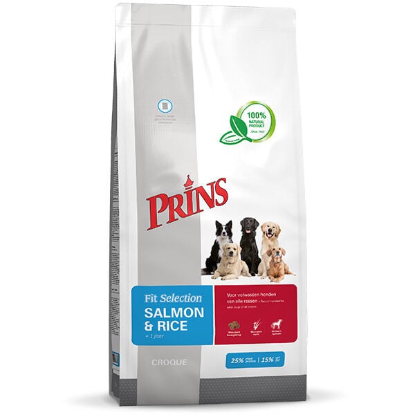 Prins ProCare Fit Selection - Hondenvoer - 2 Kilogram - rijst, zalm Prins ProCare Fit Selection - Hondenvoer - 2 Kilogram - rijst, zalm
