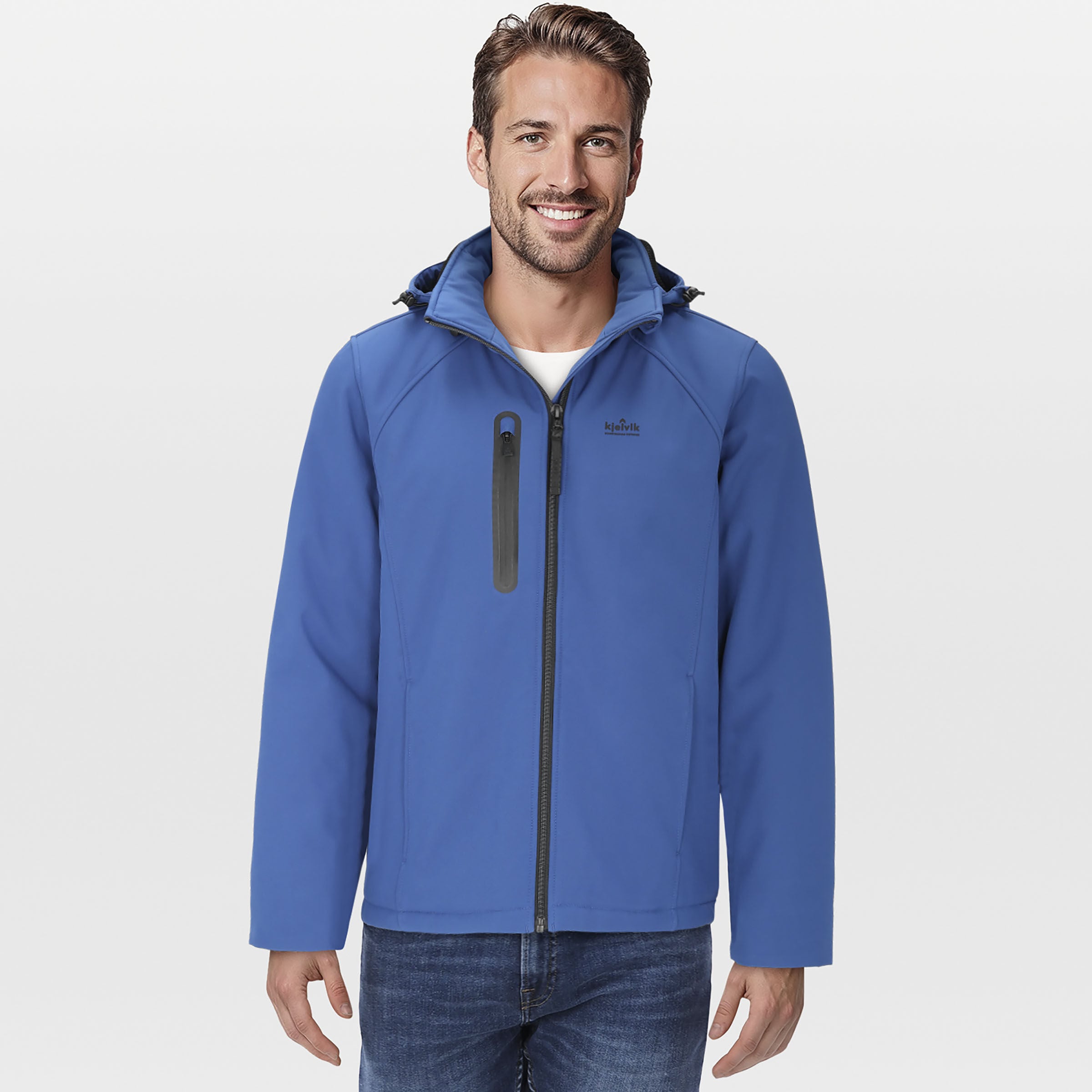 Kjelvik Taco - Softshell jas - Kobalt - 4XL Kjelvik Taco - Softshell jas - Kobalt - 4XL