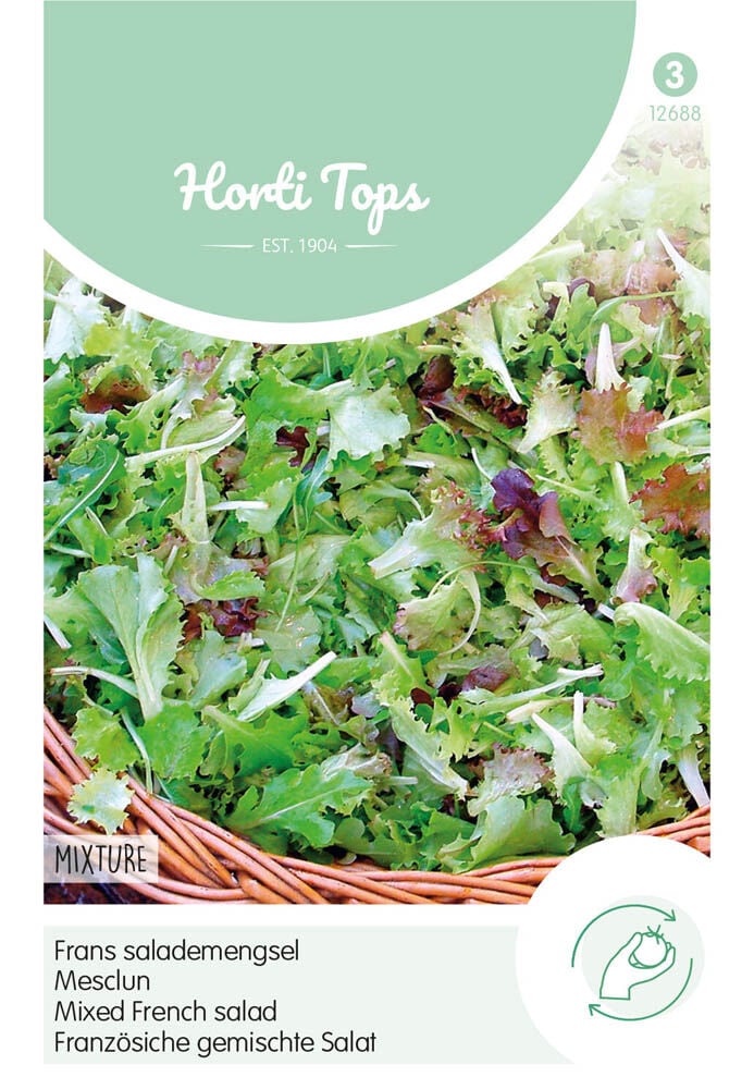 Horti Tops Mesclun Frans salademengsel - Sla