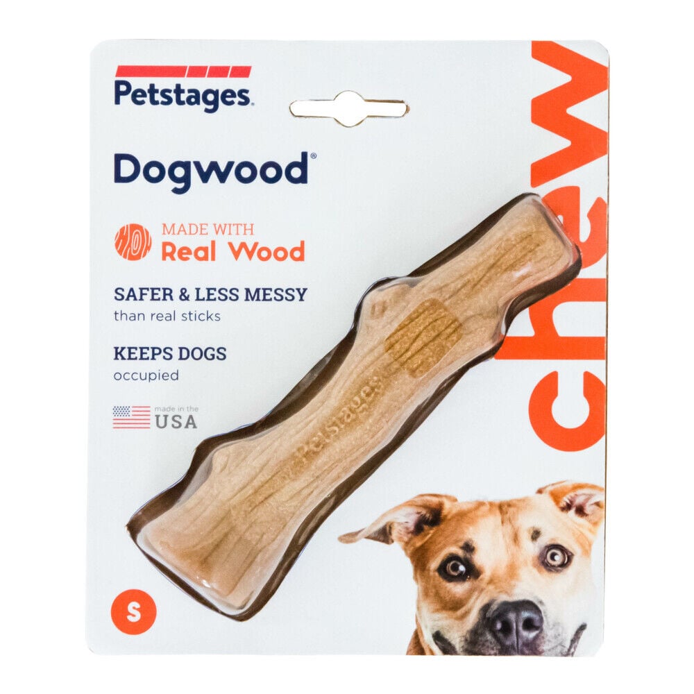 Petstages Dogwood Stick - Kauwspeelgoed - Hond - bruin - 16.5x14x14 cm - S