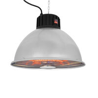 Eurom 1500 industrial - Hangende terrasverwarmer - Grijs - 1500 W