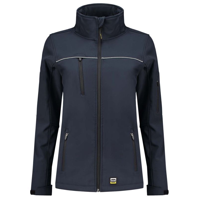 Tricorp 402009 - Luxe Softshell jas - Donkerblauw - 3XL Tricorp 402009 - Luxe Softshell jas - Donkerblauw - 3XL