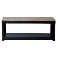 Fancy Flames - Houtopslag - Bank - Zwart