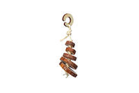 Quapas! Hanger Schijf Hout - Knaagdierspeelgoed - 20x6.5x6.5 cm