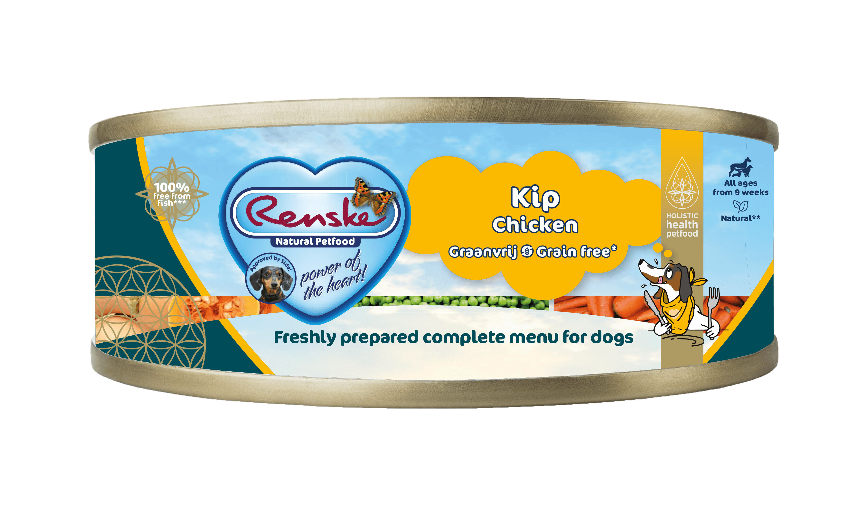Renske Graanvrij - Hondenvoer - 95 Gram - kip Renske Graanvrij - Hondenvoer - 95 Gram - kip