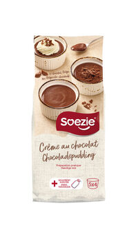 Soezie Chocoladepudding - Gebak en dessert - 500 Gram