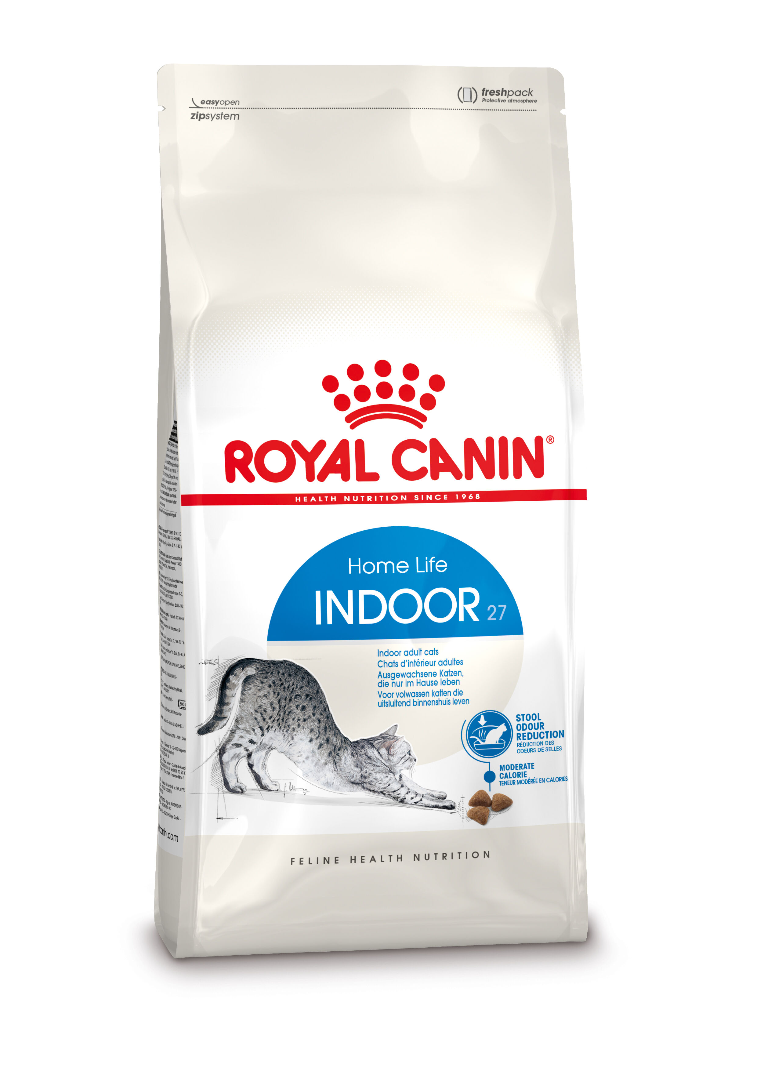 Royal Canin Indoor 27 - Kattenvoer - 0.4 Kilogram - Gevogelte Royal Canin Indoor 27 - Kattenvoer - 0.4 Kilogram - Gevogelte