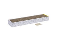Beeztees Pula - Krabplank - Wit Bruin - 10x47x10 cm