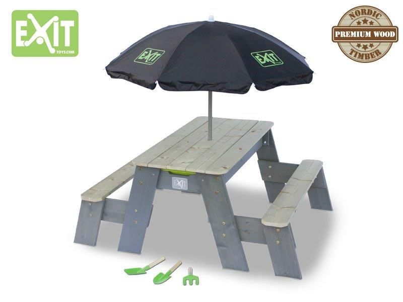 EXIT Aksent Deluxe - Zand en Watertafel - Naturel - 1x94x50 cm