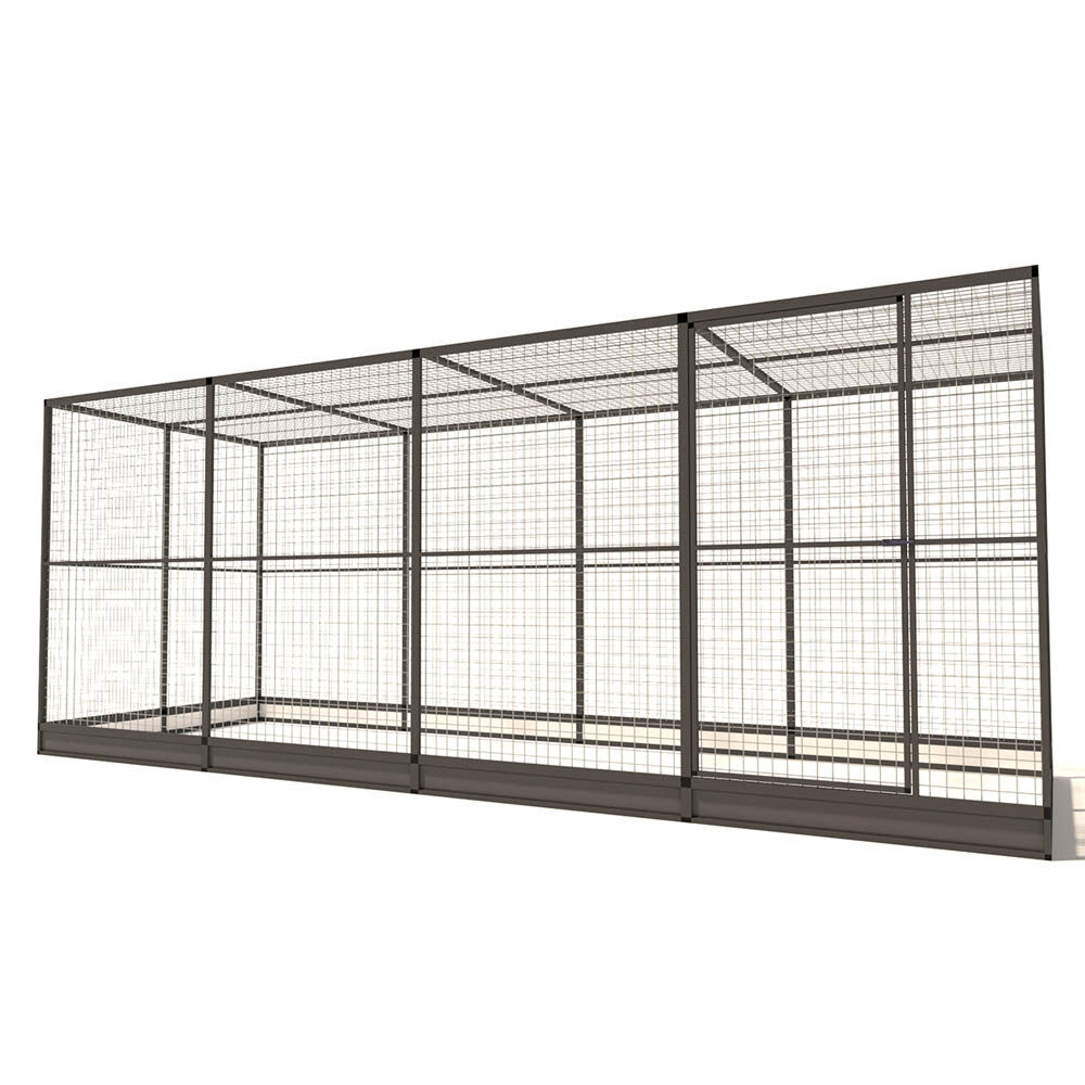 Glorenza Noa - Kattenren - Antraciet - 193x176x484 cm Glorenza Noa - Kattenren - Antraciet - 193x176x484 cm