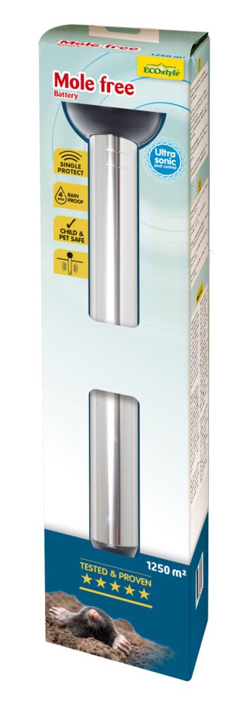 ECOstyle Mole free 1250 m² - Tegen mollen ECOstyle Mole free 1250 m² - Tegen mollen