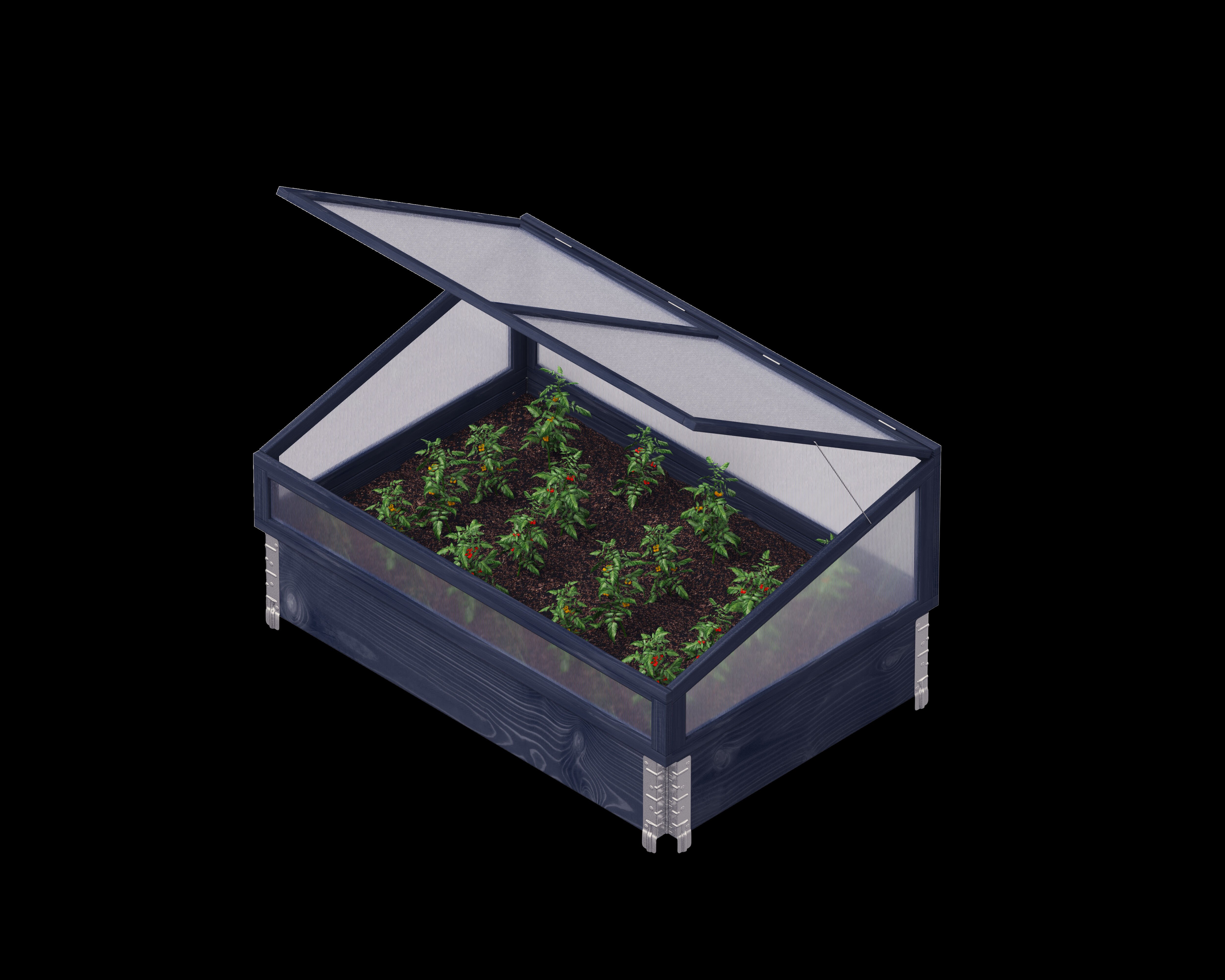 Upyard - Kweekkas - Zwart