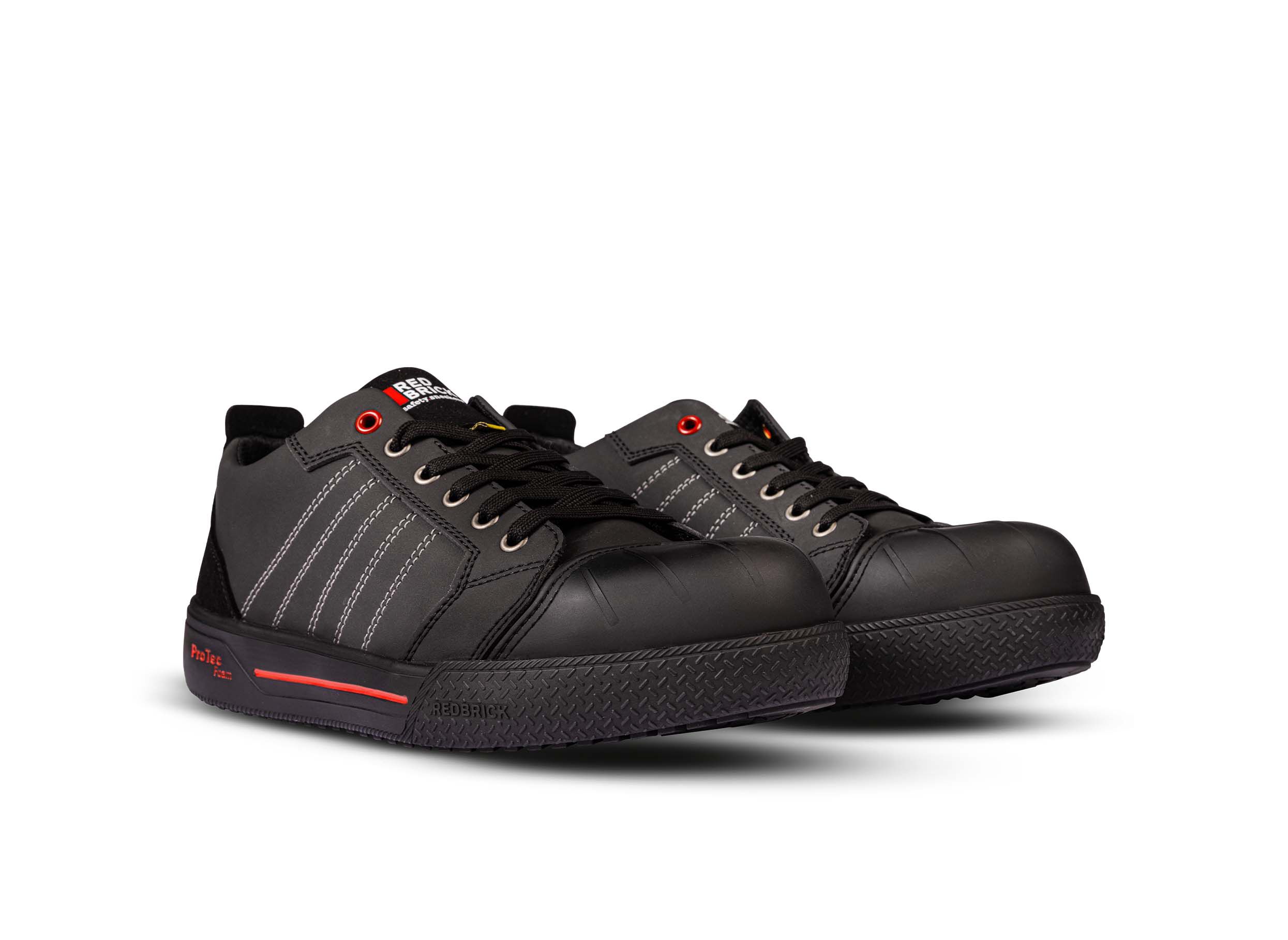 Redbrick Champ Laag - Werkschoenen - Zwart - 44