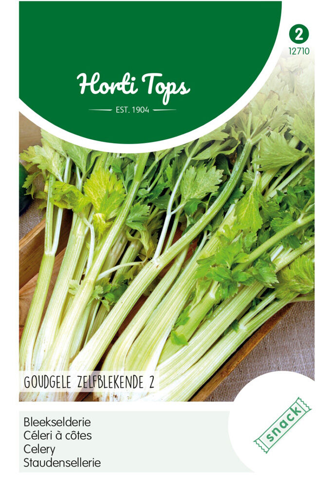 Hortitops Bleekselderie Apium graveolens Goudgele Zelfblekende 2 - Groentezaden