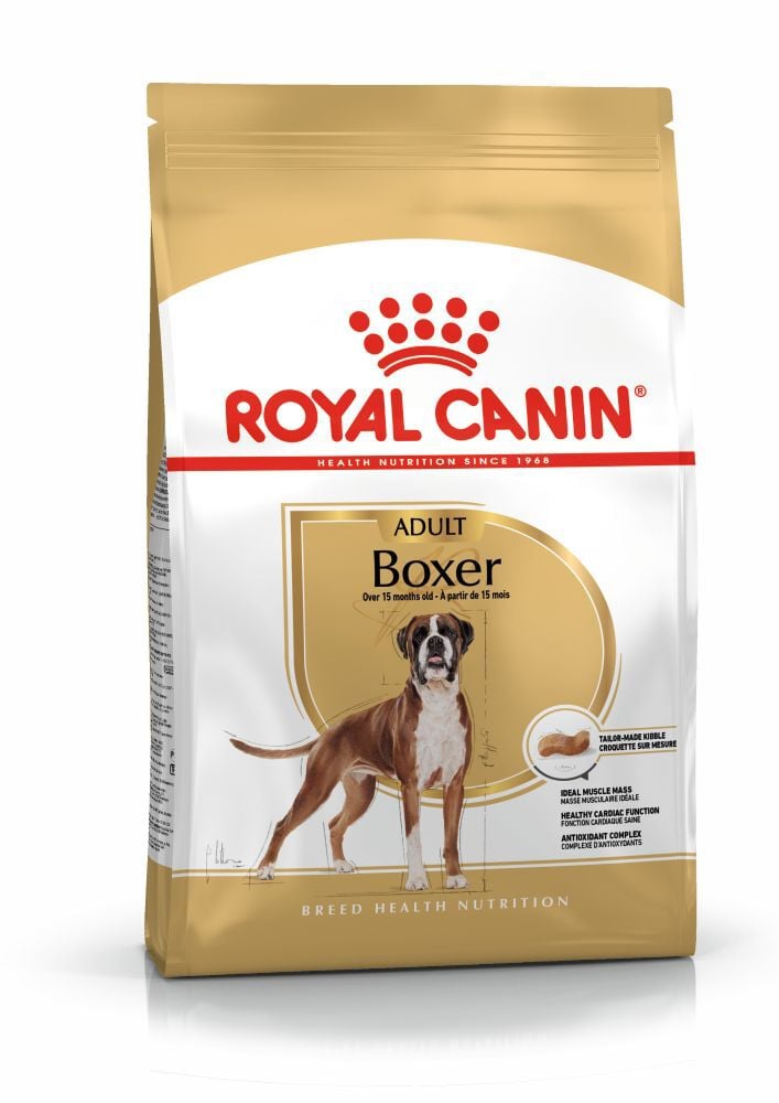 Royal Canin Boxer Adult - Hondenvoer - 12 Kilogram - gevogelte Royal Canin Boxer Adult - Hondenvoer - 12 Kilogram - gevogelte