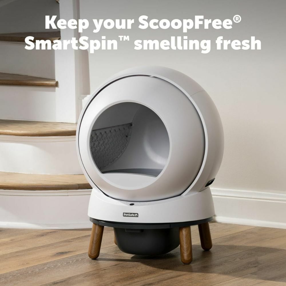 Petsafe ScoopFree® SmartSpin™ - Deodorizer - Filter  voor automatische kattenbak  - 2 Pack - Wit