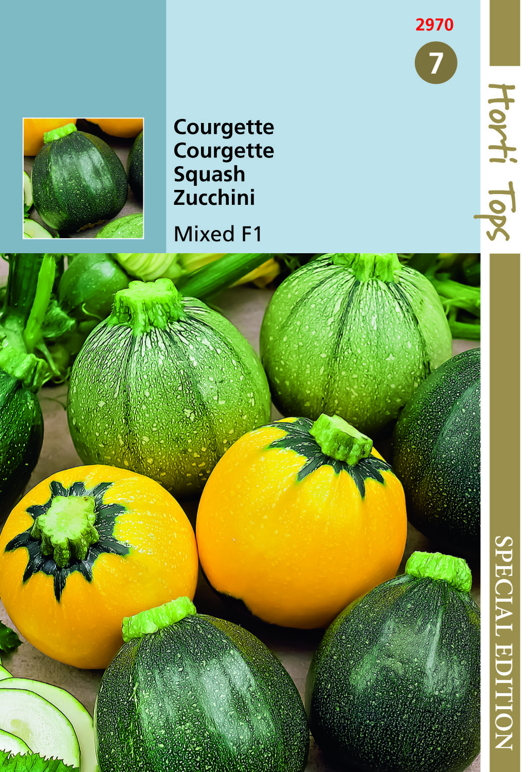 Hortitops Courgette Cucurbita pepo - Groentezaden