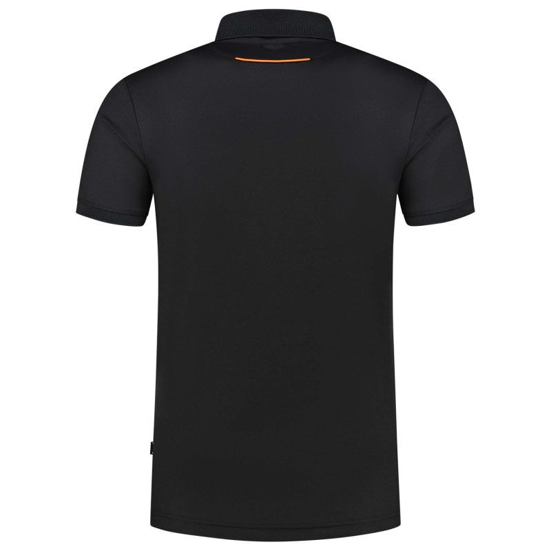 Tricorp Accent 202703 - Poloshirt - Zwart/Oranje - 3XL