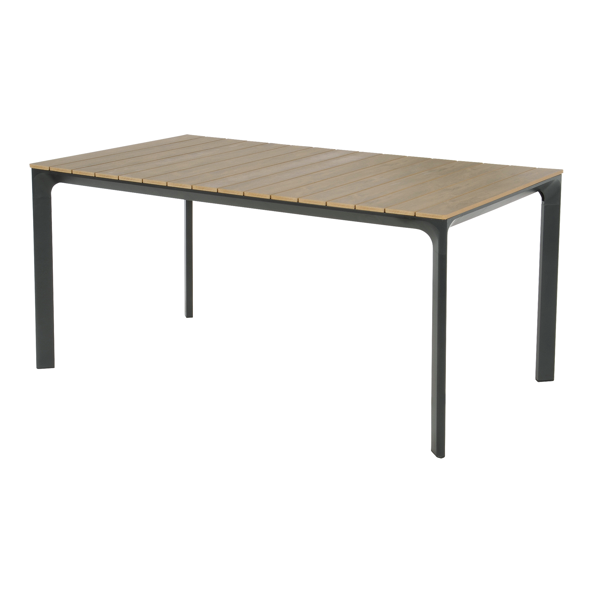 Lesli Living Arezzo - Tuintafel - Teaklook - 1x90x160 cm