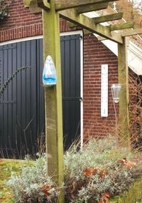 Barometer gietijzer - Bruin