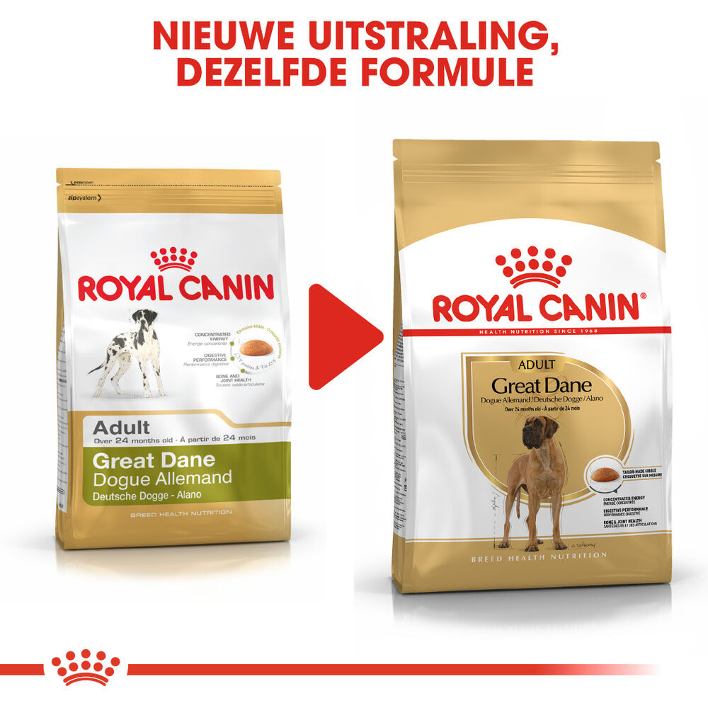 Royal Canin Great Dane Adult - Hondenvoer - 12 Kilogram - gevogelte