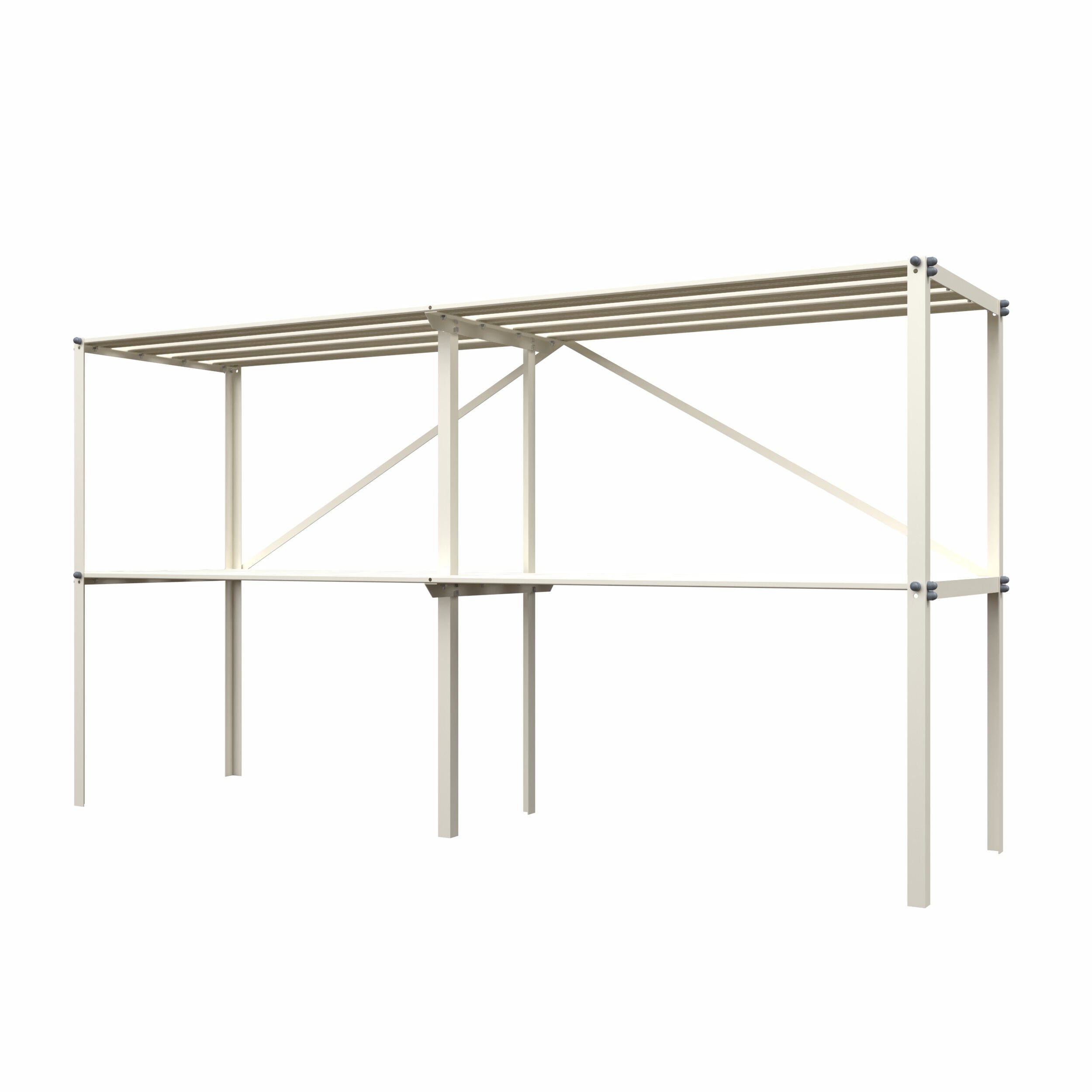 Royal Well - Kweektafel - Wit - 90x185x45 cm