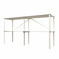 Royal Well - Kweektafel - Wit - 90x185x45 cm