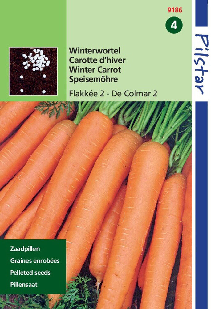 Hortitops Wortelen Daucus carota Winter Flakkeese - Wortelen